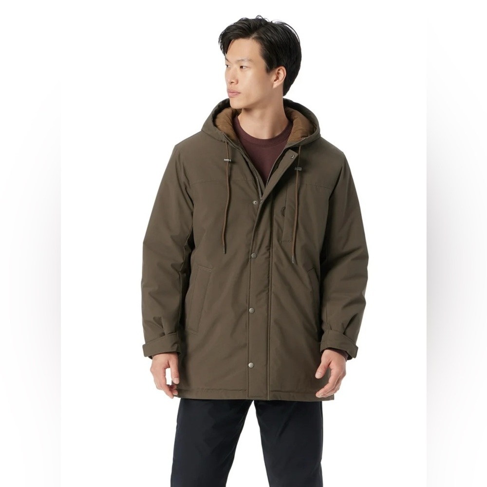 BASS & CO. Storm Coat in Olive, Size S-L